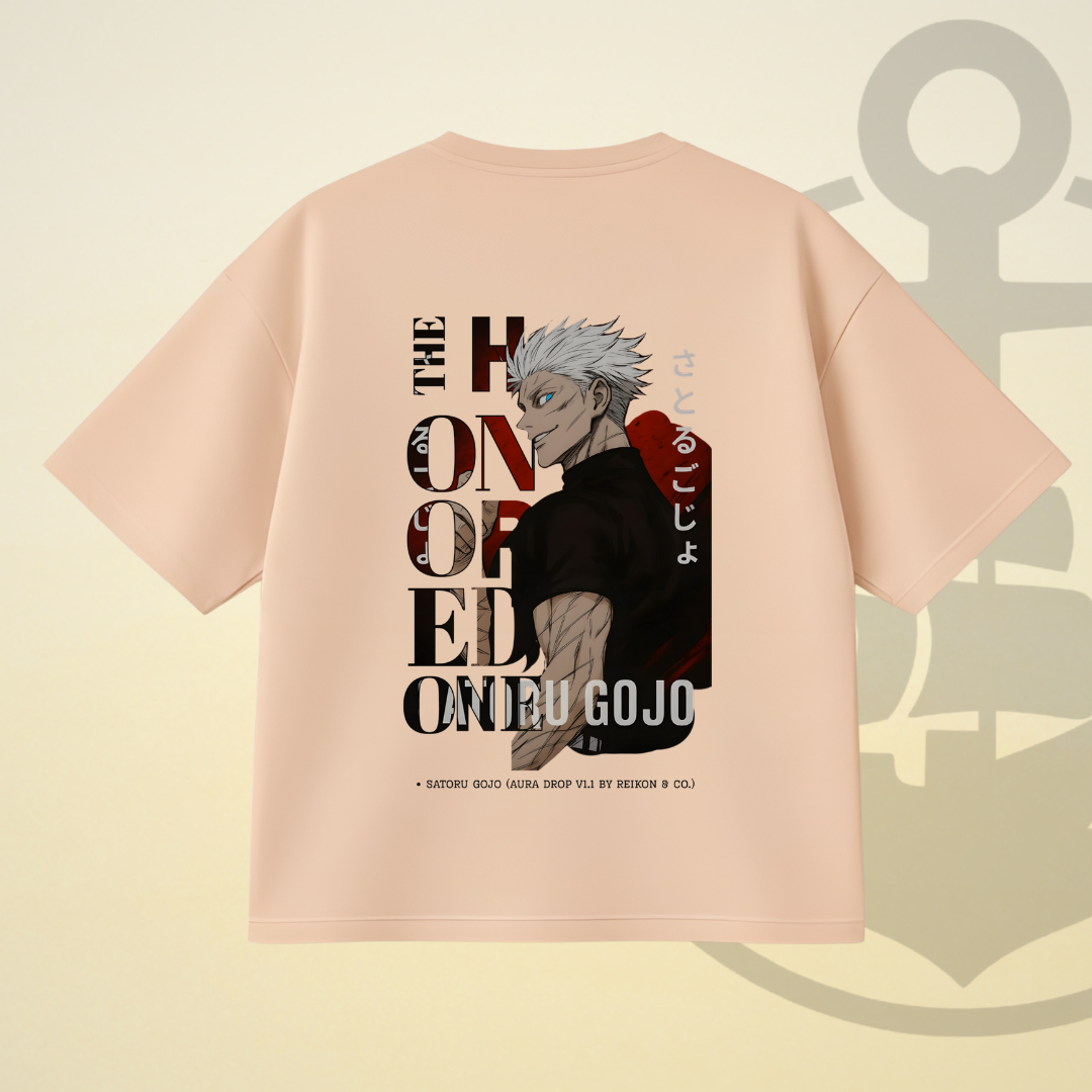 AURA - SATORU GOJO DROP SHOULDER TEE