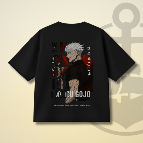 AURA - SATORU GOJO DROP SHOULDER TEE