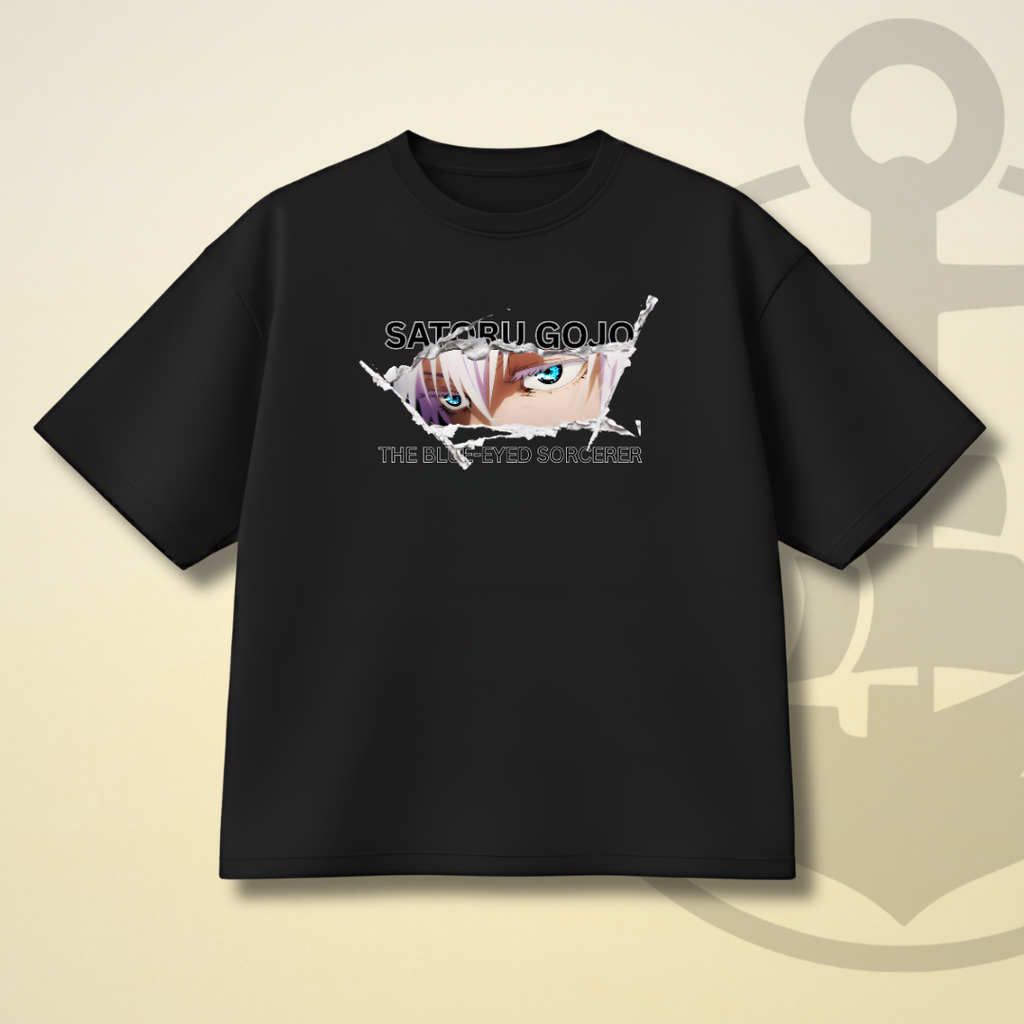 AURA - SATORU GOJO DROP SHOULDER TEE