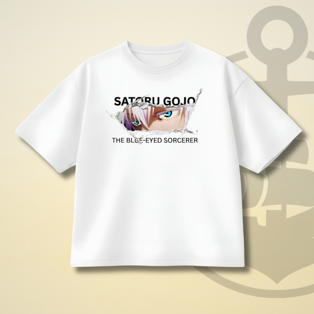 AURA - SATORU GOJO DROP SHOULDER TEE