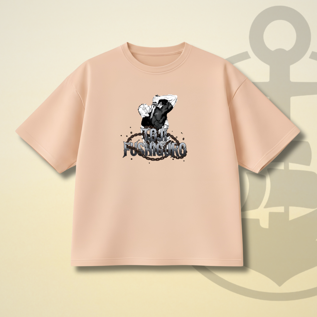 AURA - TOJI FUSHIGURO DROP SHOULDER TEE