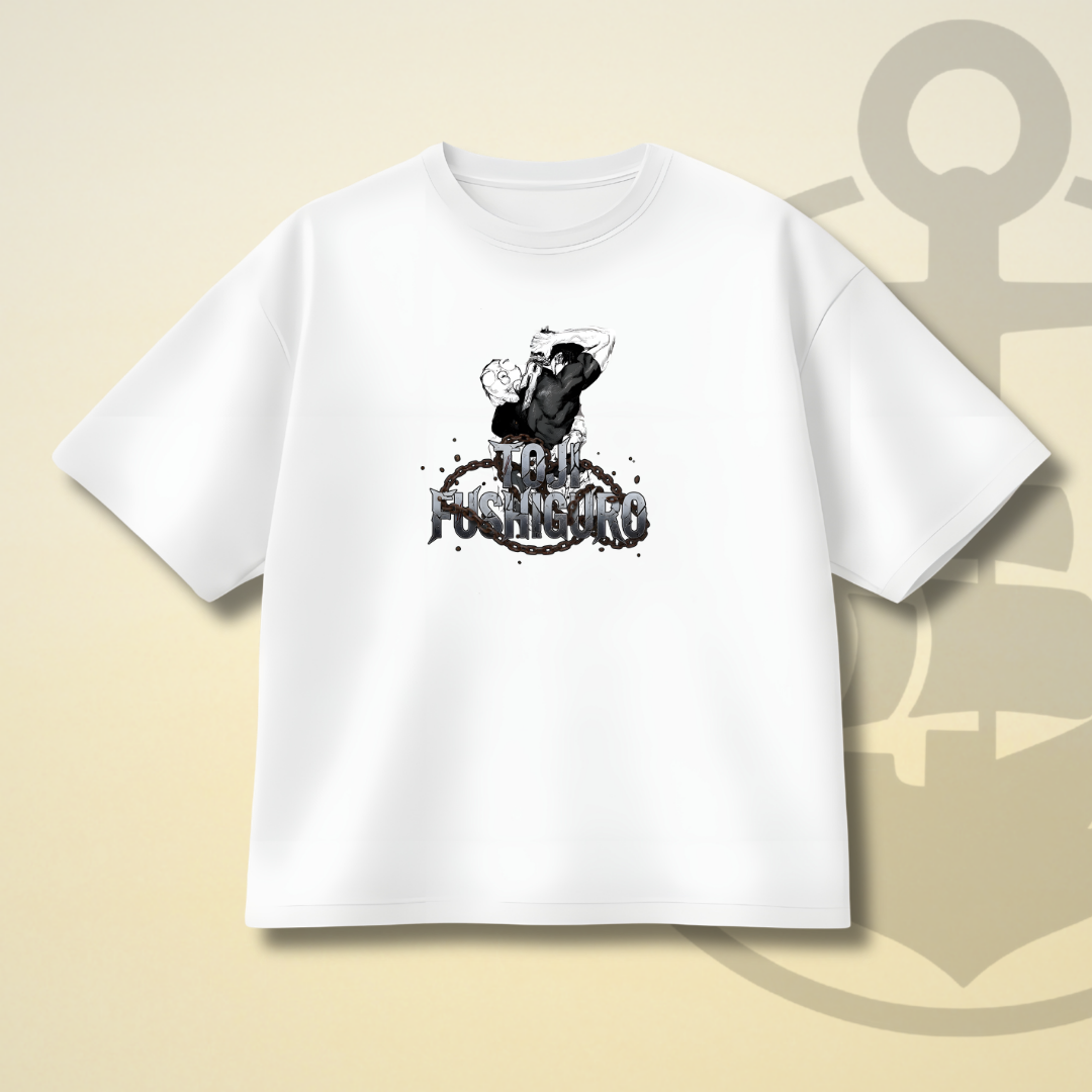 AURA - TOJI FUSHIGURO DROP SHOULDER TEE