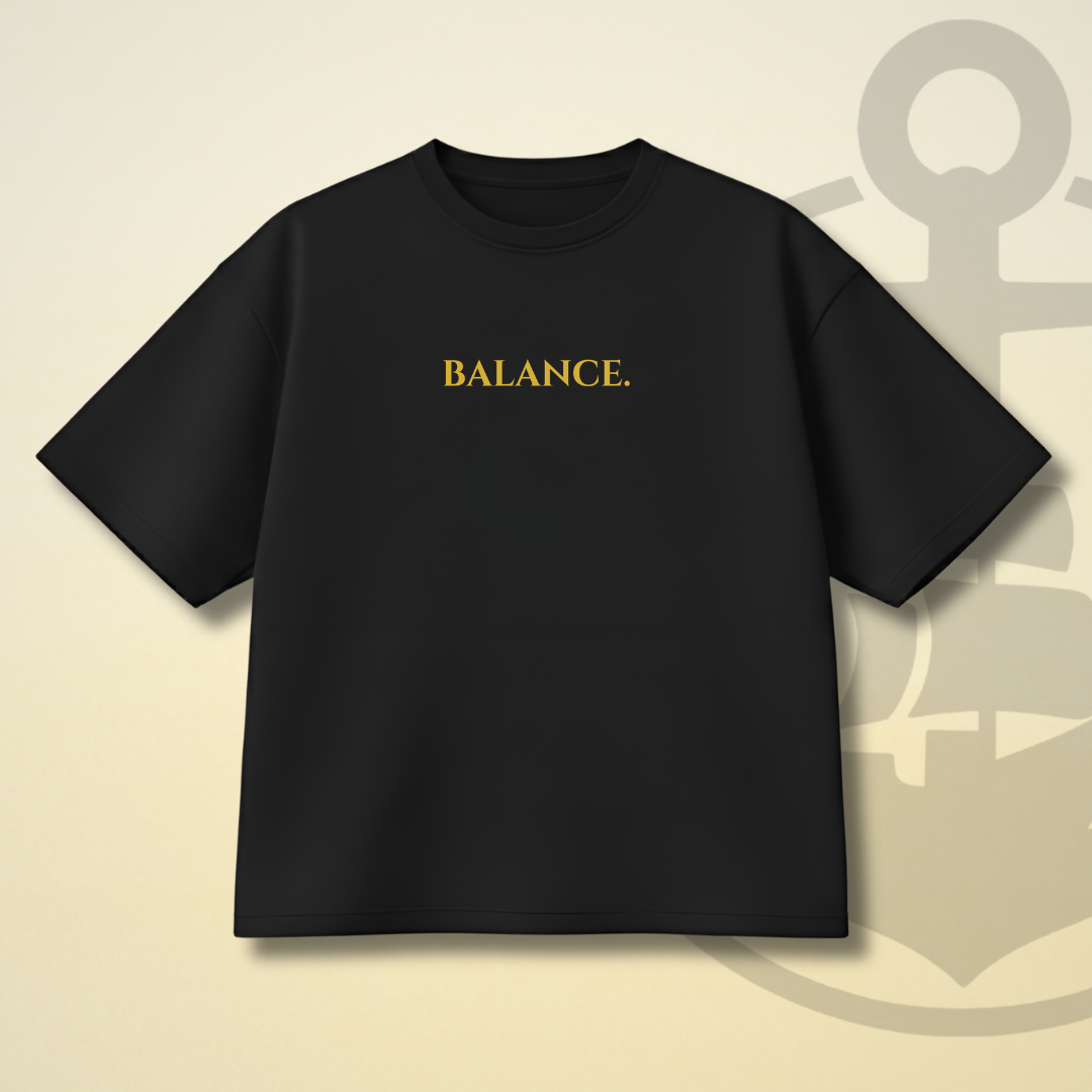 BALANCE DROP SHOULDER TEE