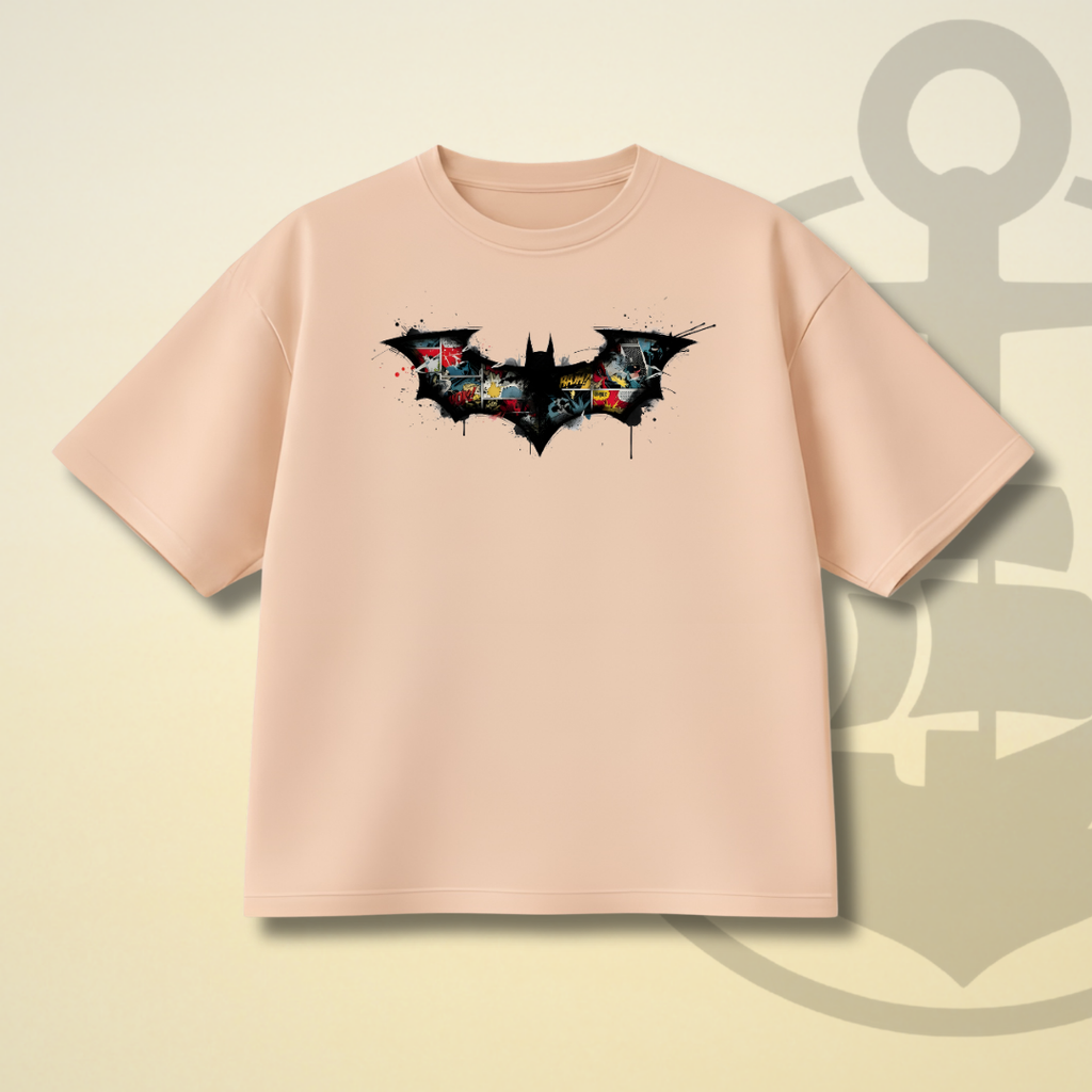 BATMAN DROP SHOULDER SHIRT