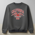 California Sweatshirt Charcoal Gray