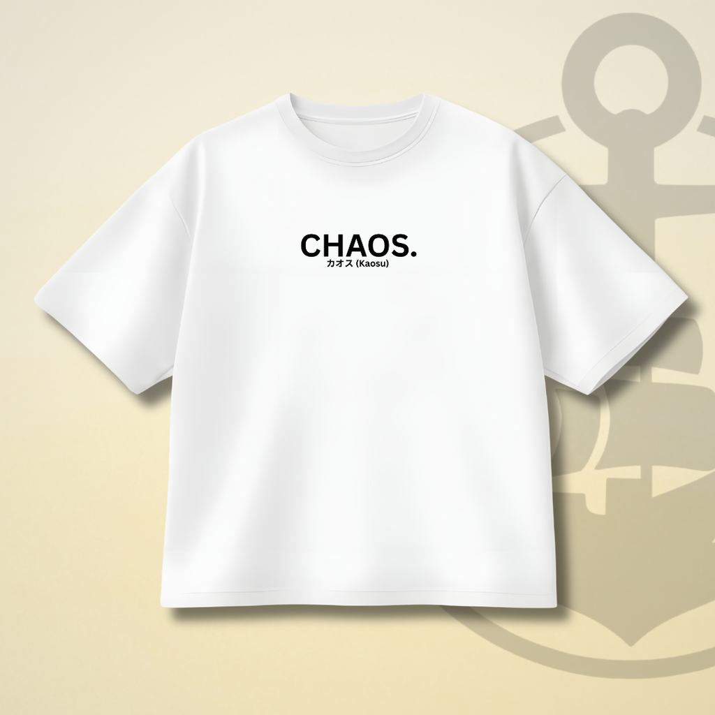 CHAOS DROP SHOULDER TEE