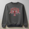 Chicago Sweatshirt Charcoal Gray