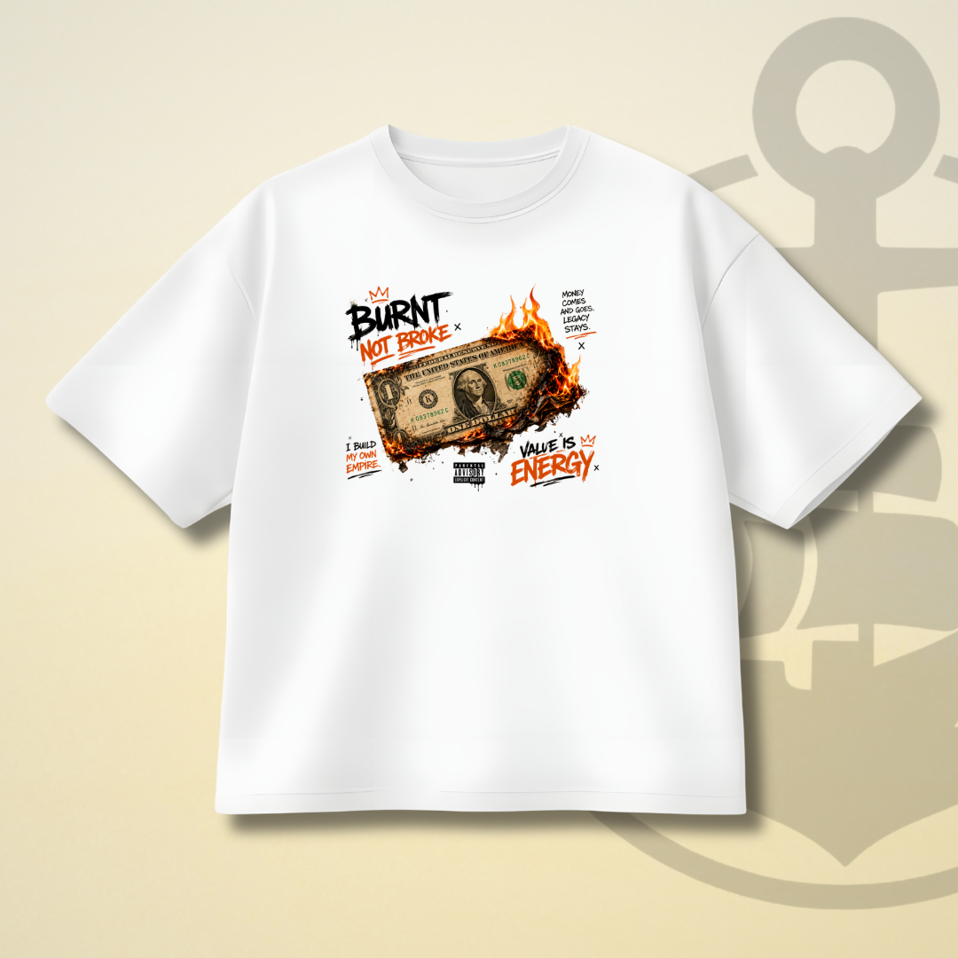 DOLLAR DROP SHOULDER TEE