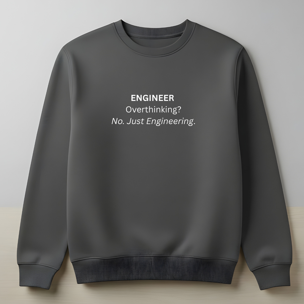 Engineering Sweatshirt Charcoal Gray
