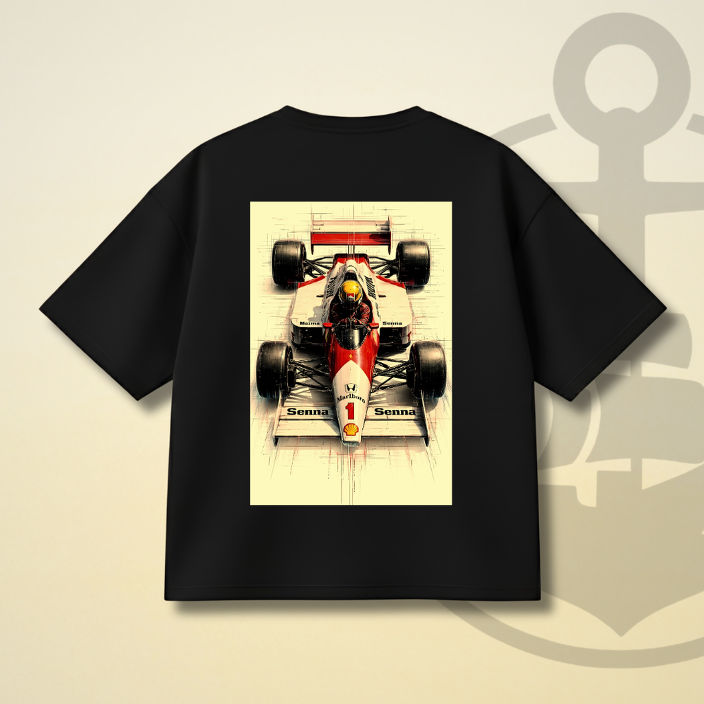VINTAGE F1 DROP SHOULDER TEE