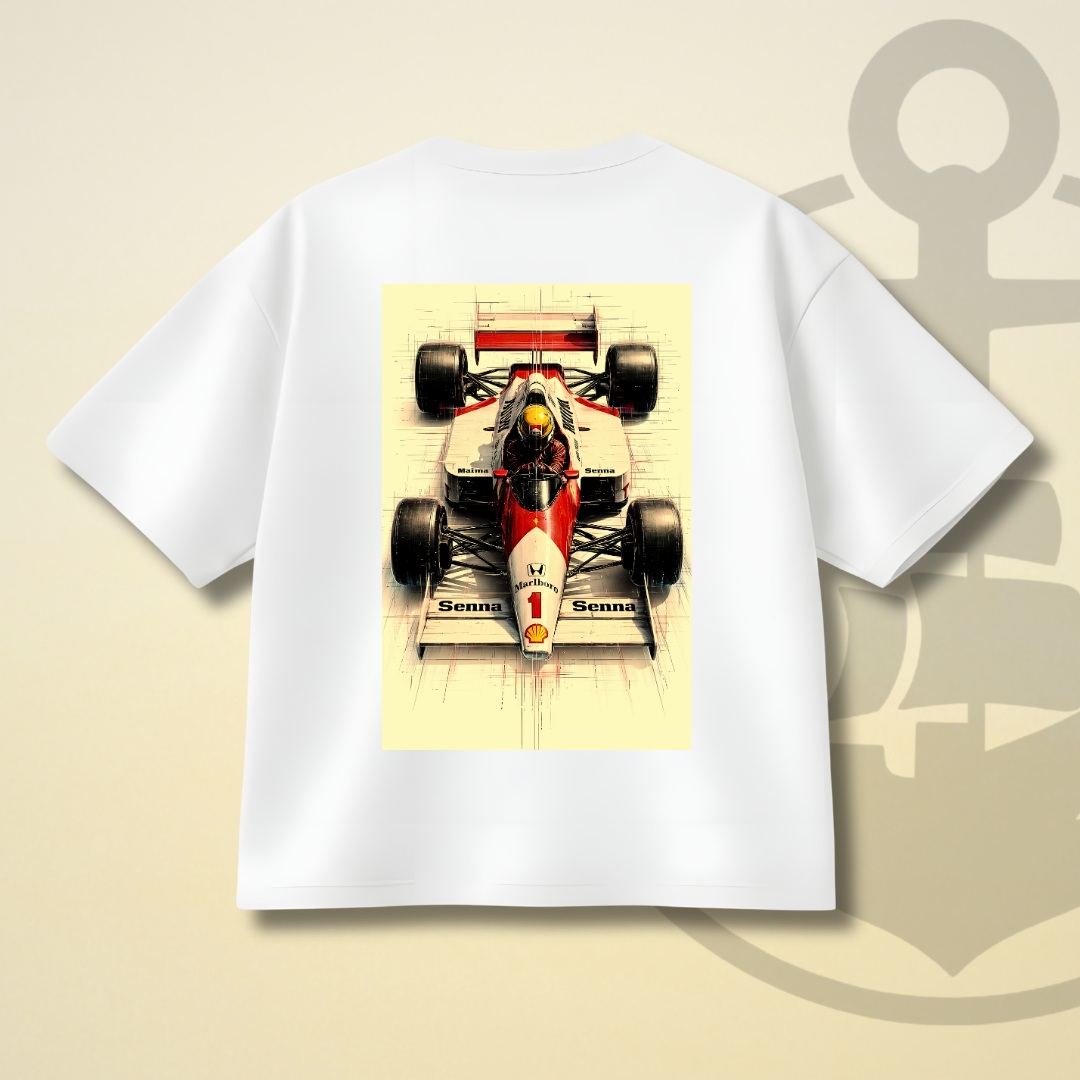 VINTAGE F1 DROP SHOULDER TEE