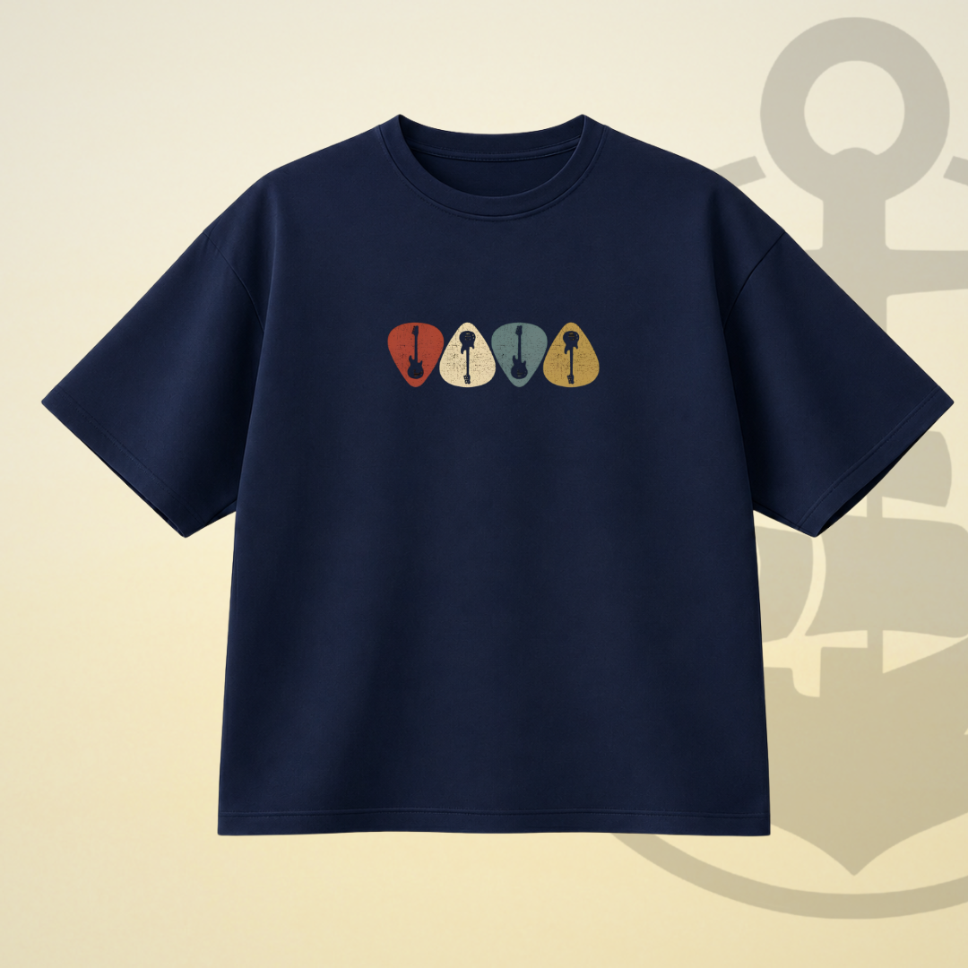 GUITAR DROP SHOULDER TEE