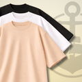 PACK OF 3 DROP SHOULDER TEES