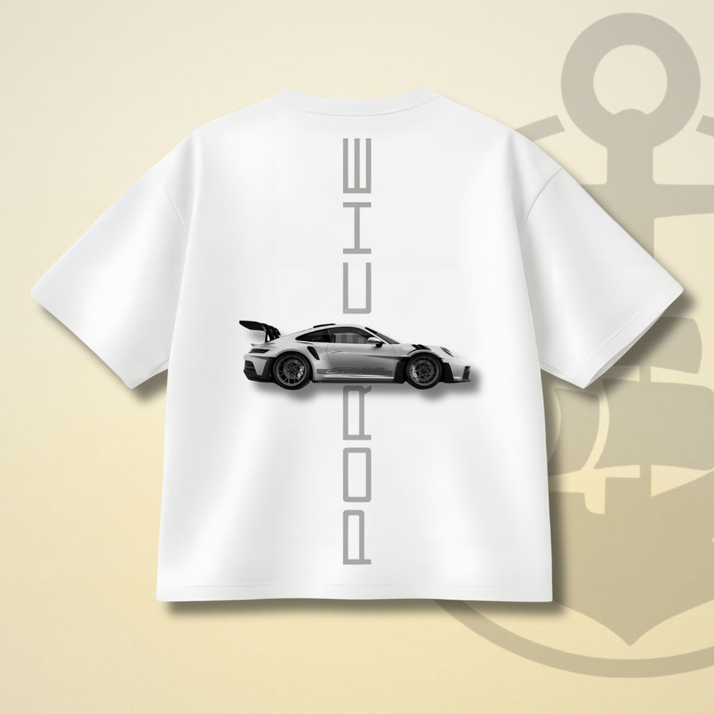 PORSCHE DROP SHOULDER TEE