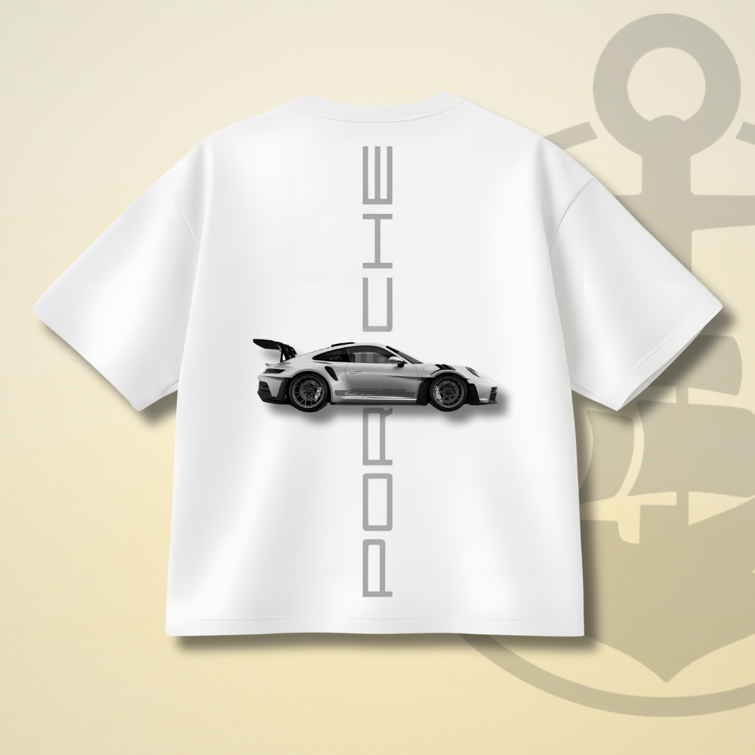 PORSCHE DROP SHOULDER TEE