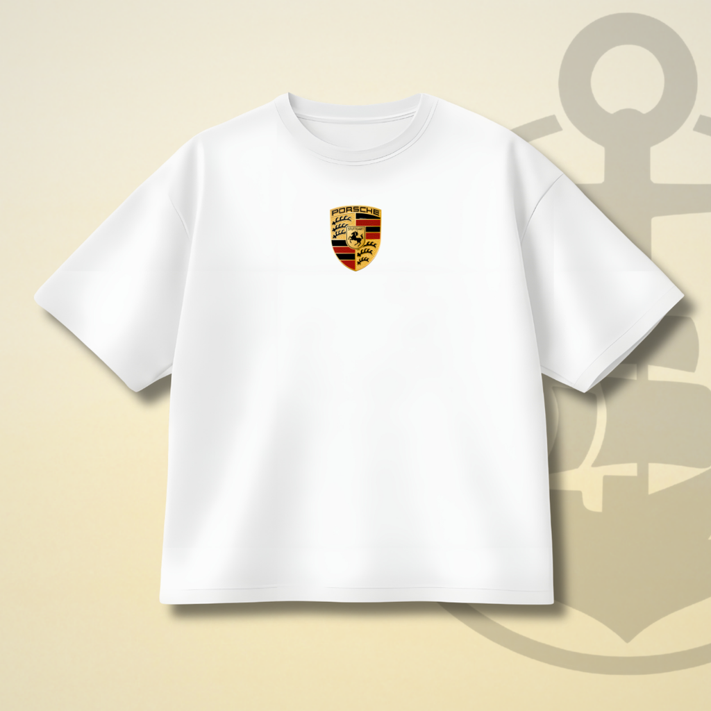 PORSCHE DROP SHOULDER TEE