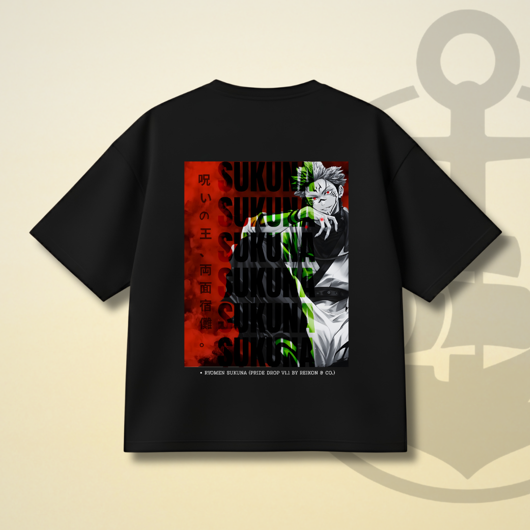 PRIDE- RYOMEN SUKUNA DROP TEE