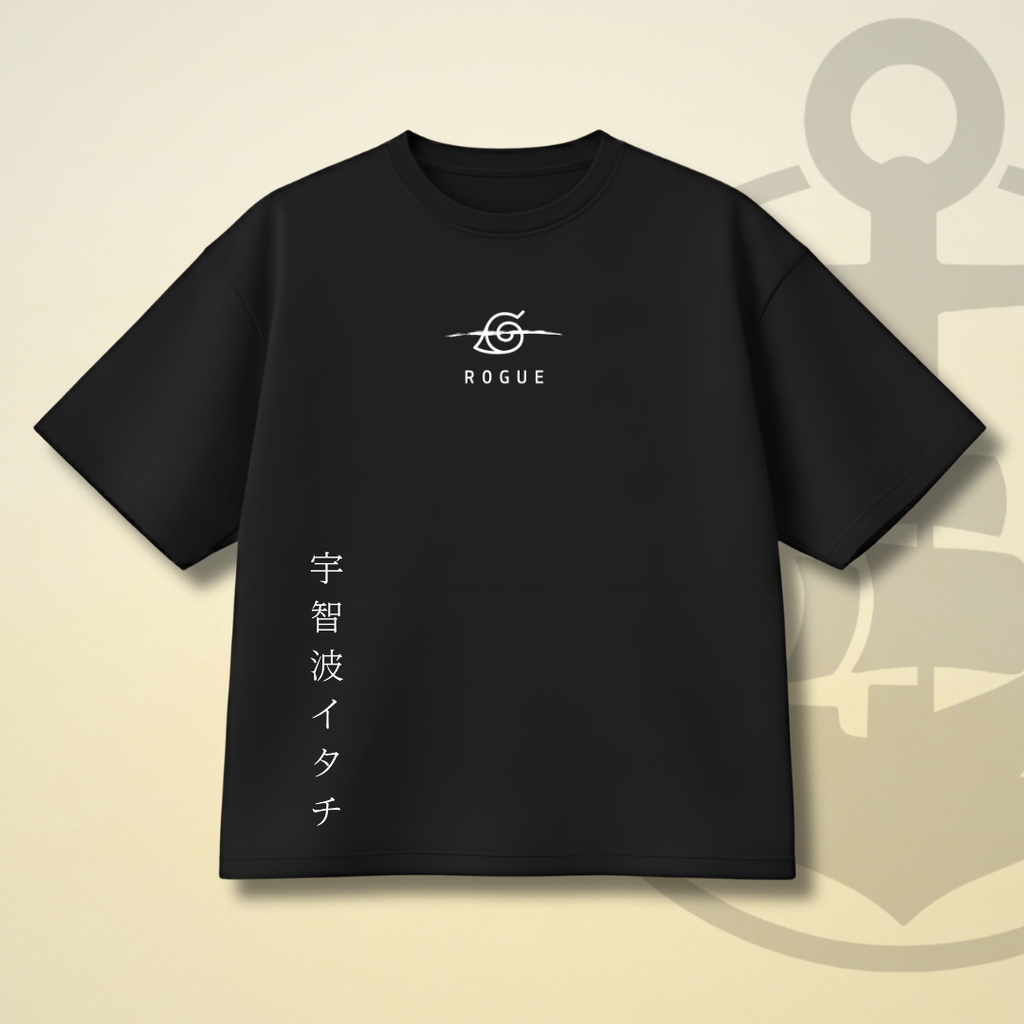 SACRIFICE - ITACHI UCHIHA DROP SHOULDER TEE