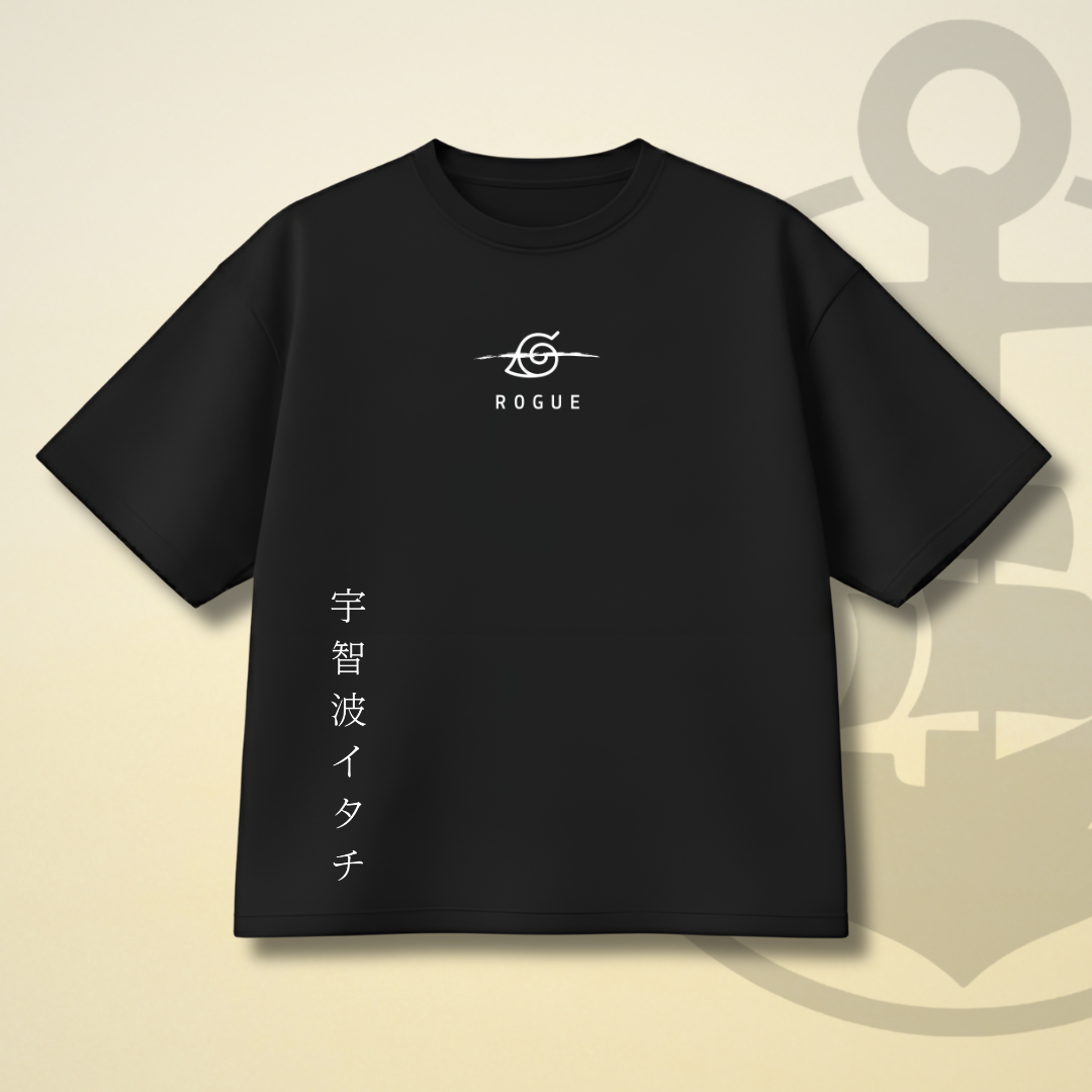 SACRIFICE - ITACHI UCHIHA DROP SHOULDER TEE