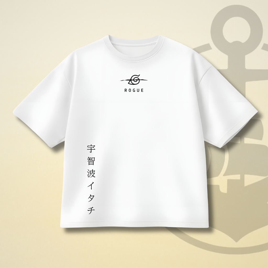 SACRIFICE - ITACHI UCHIHA DROP SHOULDER TEE