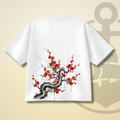 SAKURA DROP SHOULDER SHIRT