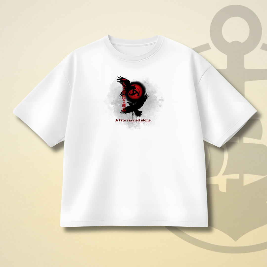 SOLITUDE - ITACHI UCHIHA DROP SHOULDER TEE