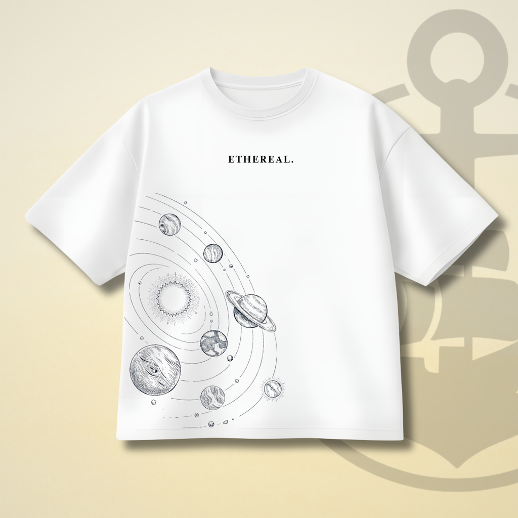 ETHEREAL DROP SHOULDER TEE