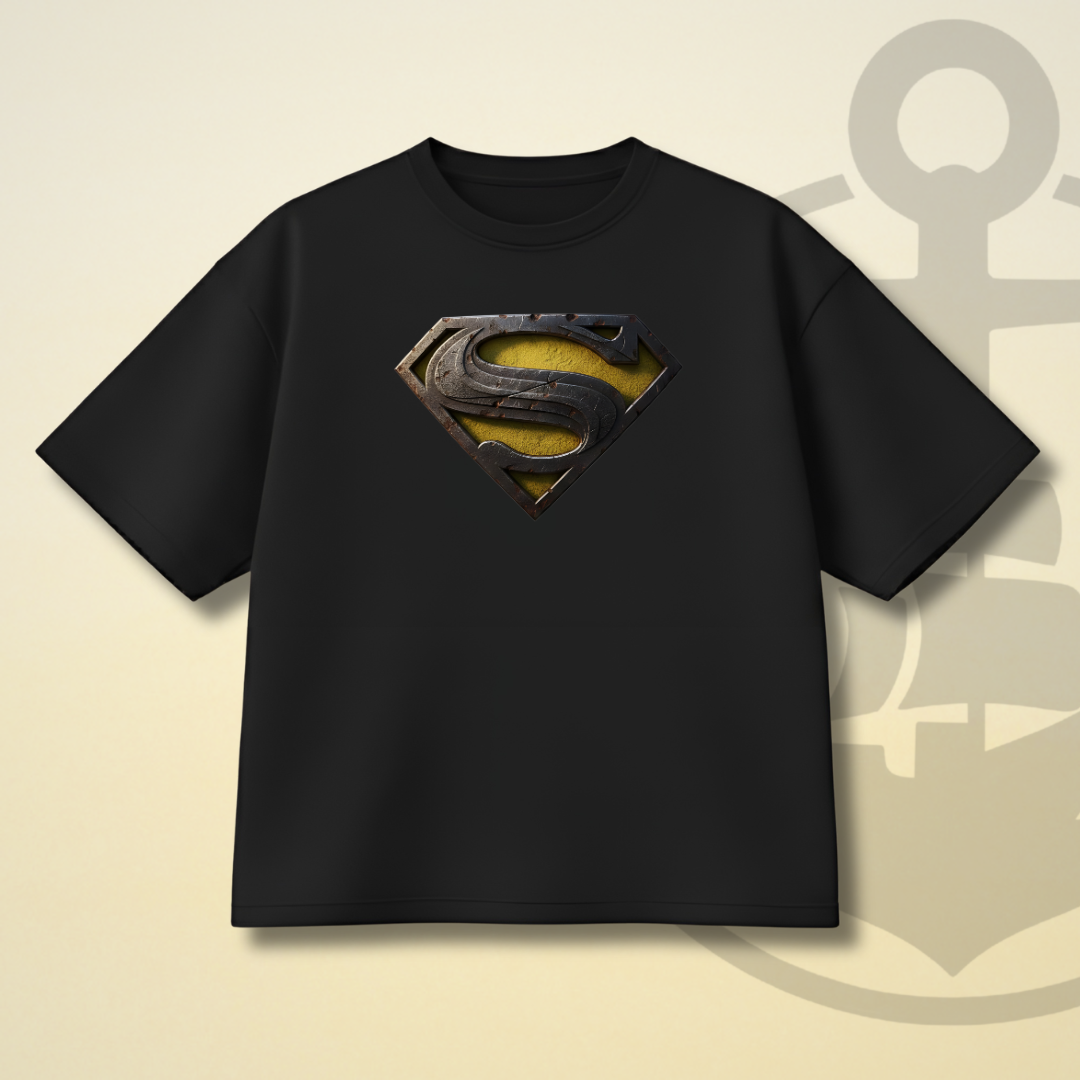 SUPERMAN DROP SHOULDER TEE