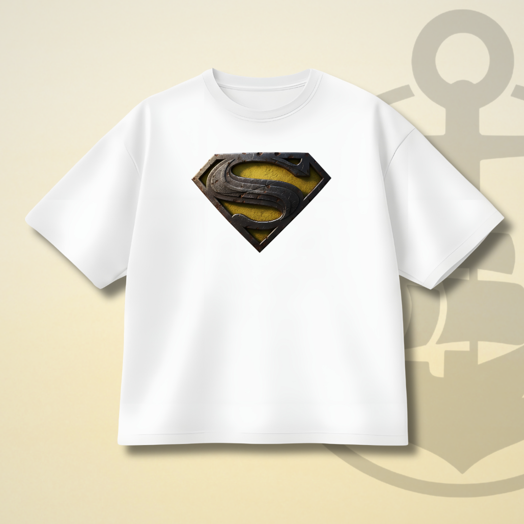SUPERMAN DROP SHOULDER TEE