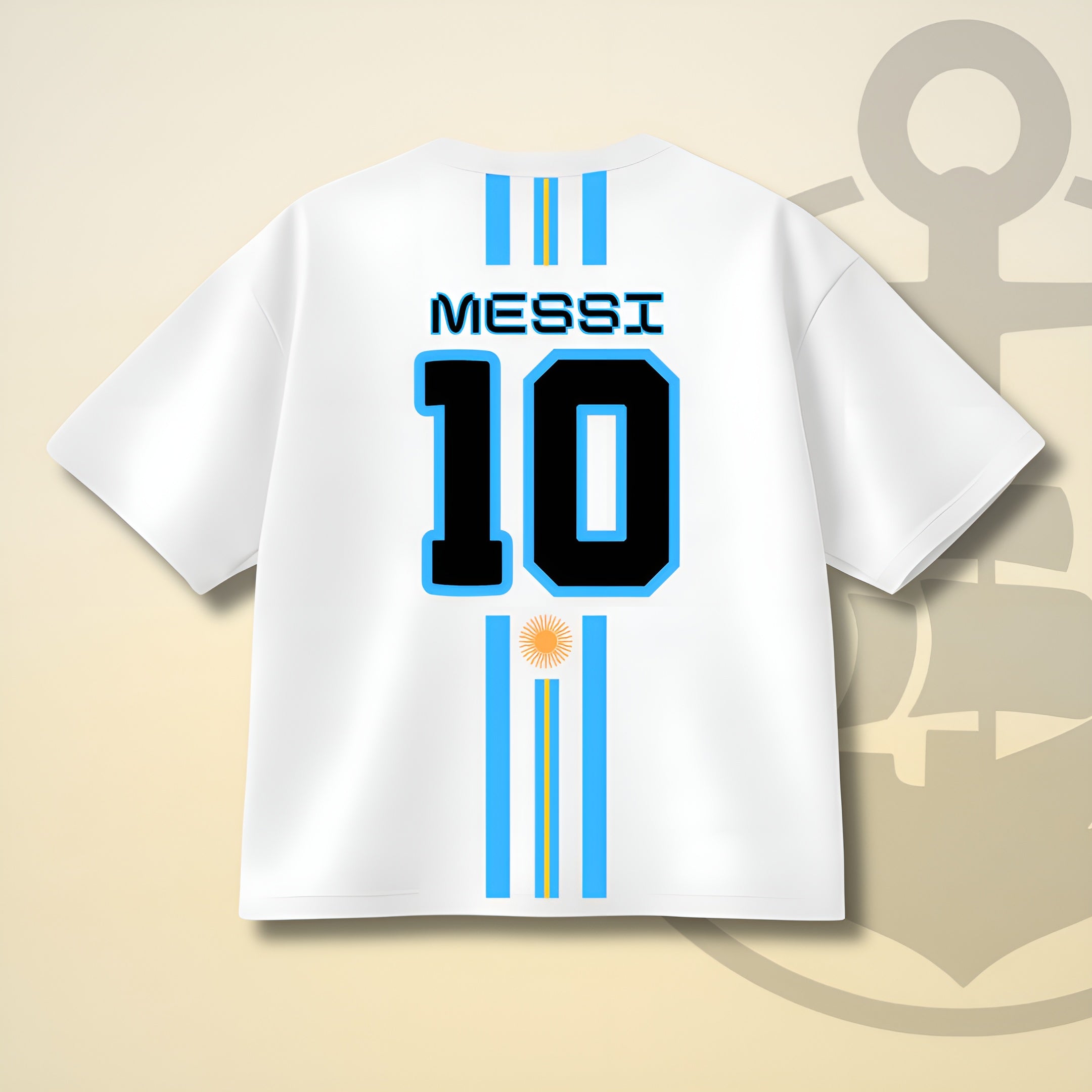 LIONEL MESSI (ARGENTINA) DROP SHOULDER TEE