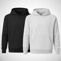 Pack of 2 Black and Gray Hoodies