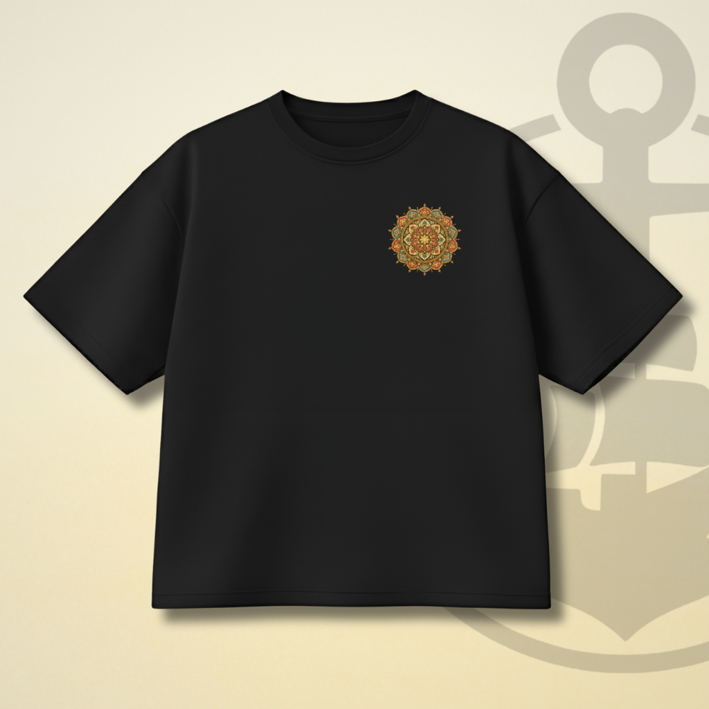 TEHZEEB DROP SHOULDER TEE