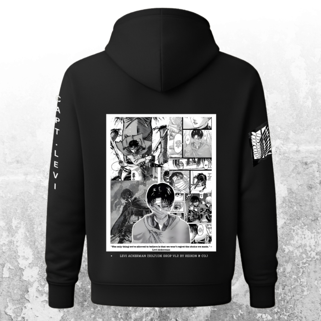 Solitude V1.2- LEVI ACKERMAN Hoodie