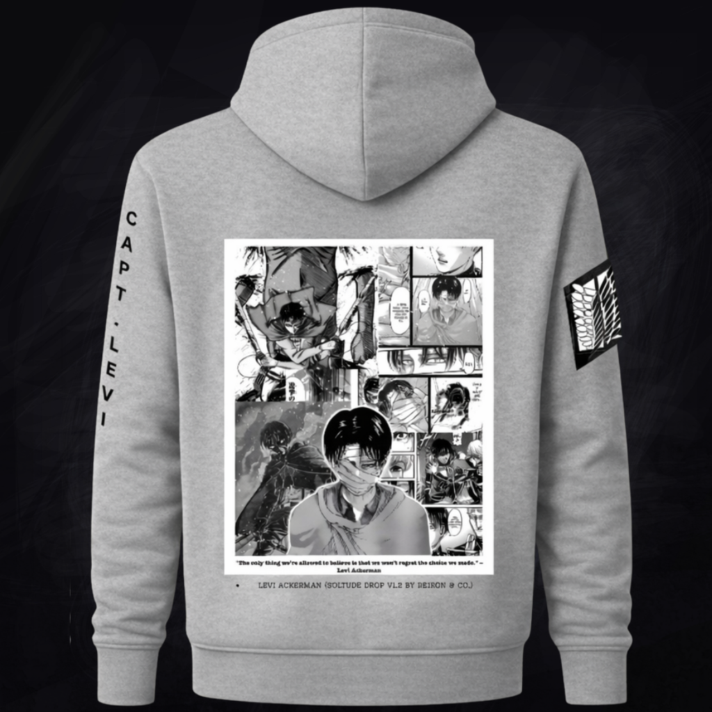 Solitude V1.2- LEVI ACKERMAN Hoodie