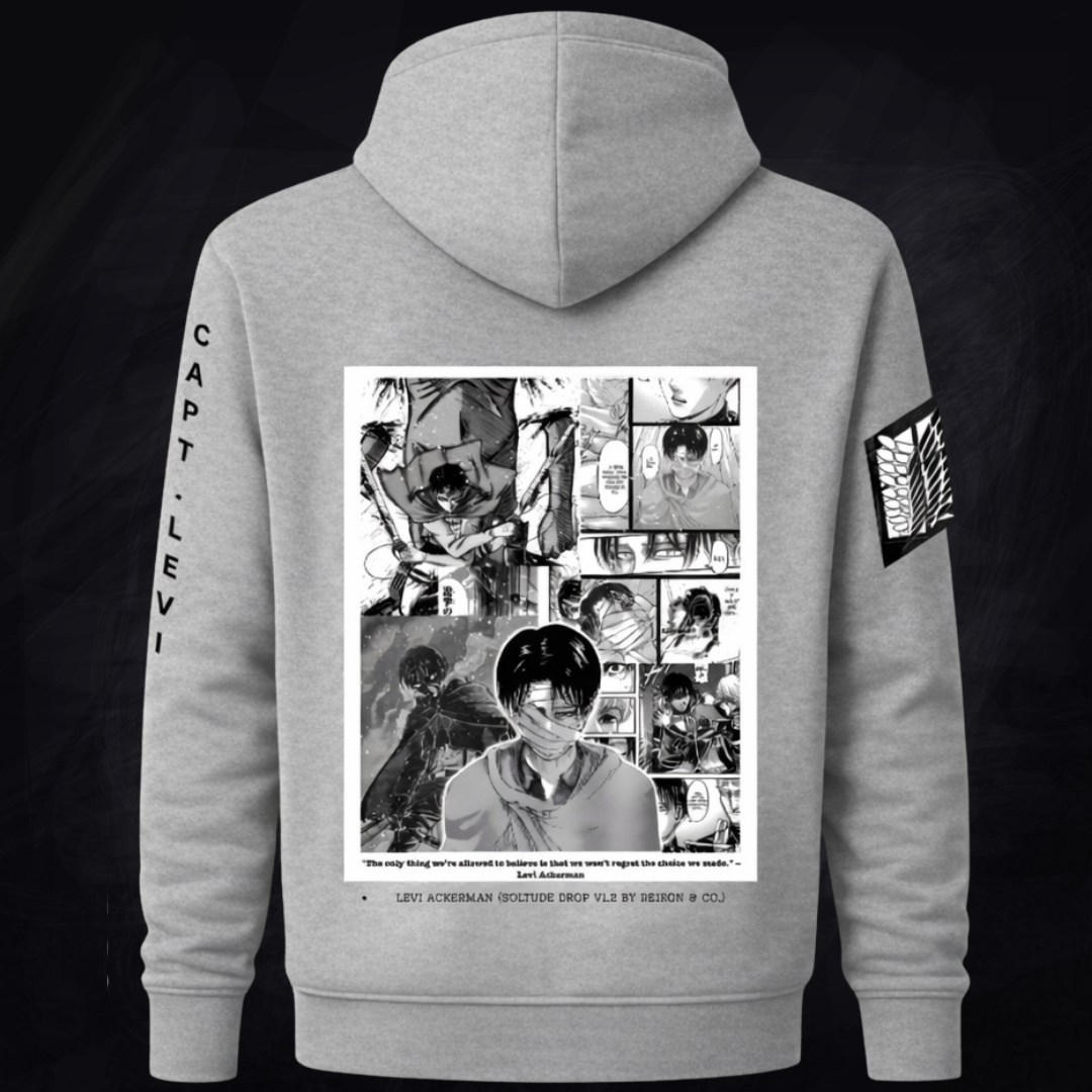 Solitude V1.2- LEVI ACKERMAN Hoodie
