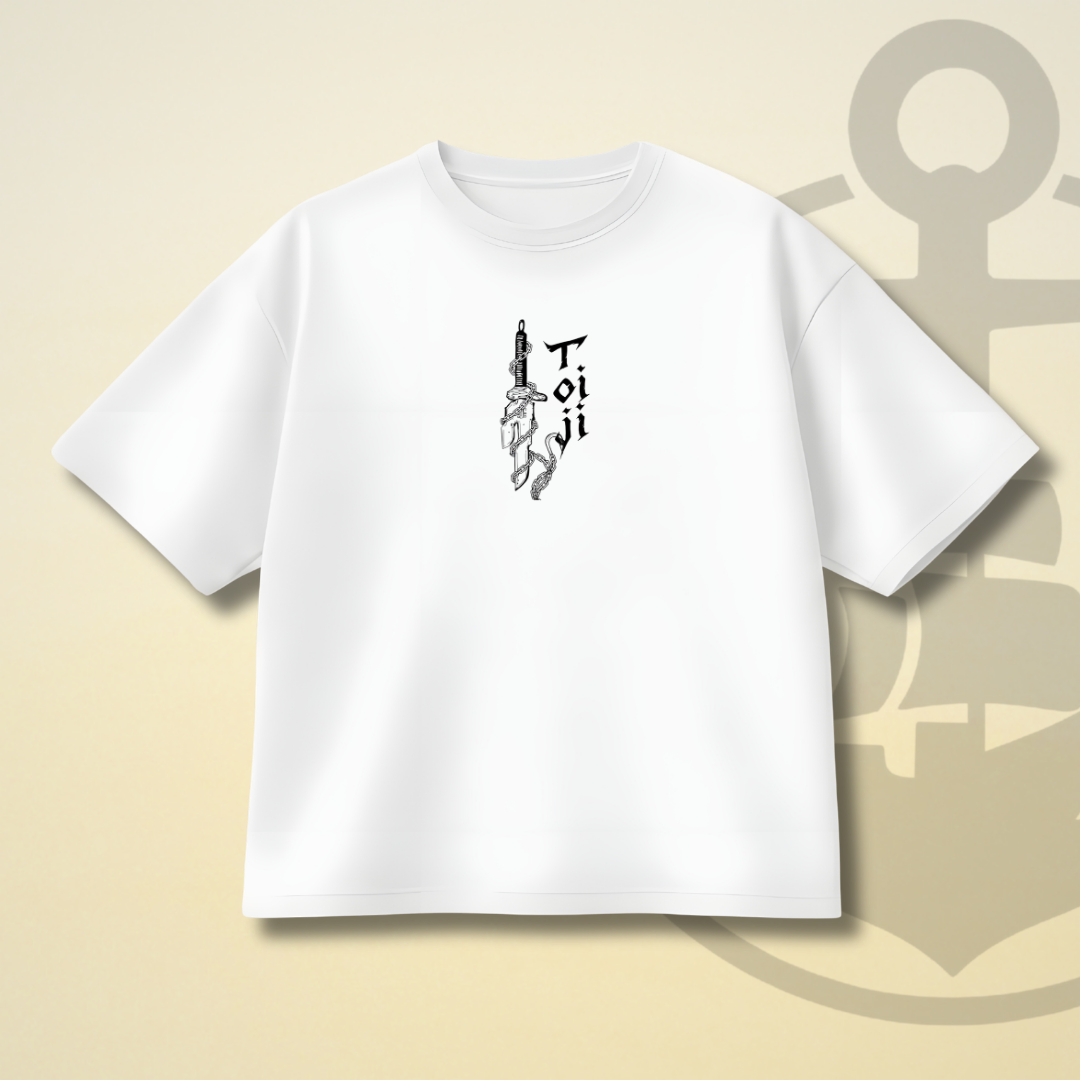 TOJI FUSHIGURO DROP SHOULDER TEE