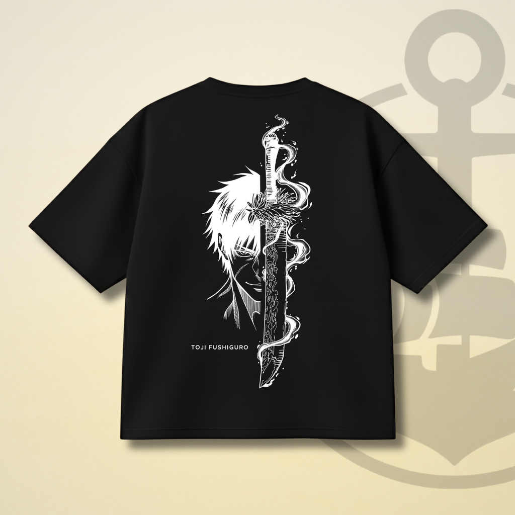 TOJI FUSHIGURO DROP SHOULDER TEE