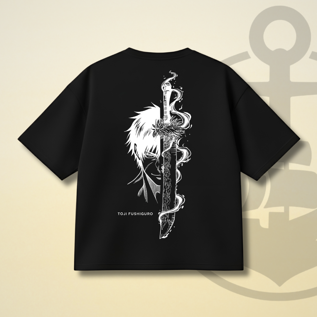 TOJI FUSHIGURO DROP SHOULDER TEE